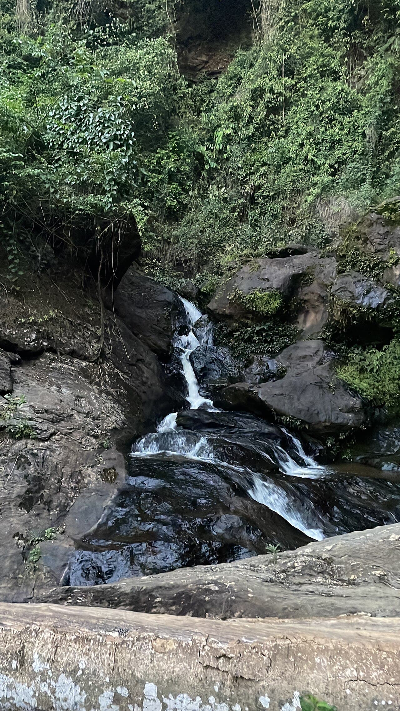 A waterfall near Kpalimé, Togo